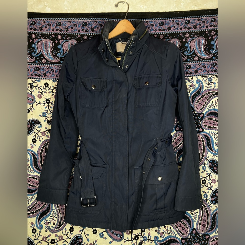 Banana Republic waxed canvas utility jacket